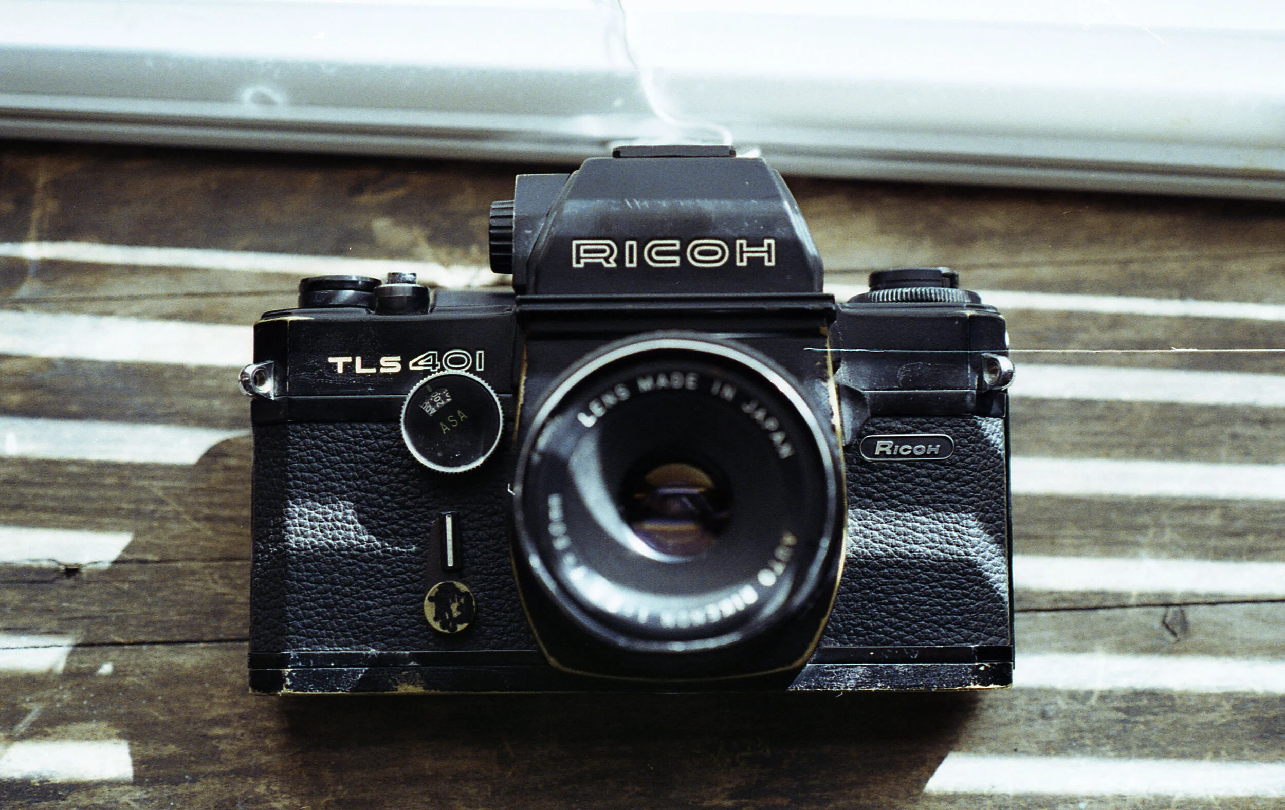 リコーフレックスTSL401 謎の2アングルファインダー Ricoh TLS401 - 雑食カメラマンの雑感記